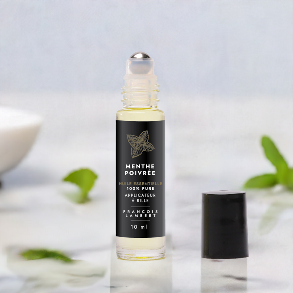Huile essentielle Menthe poivrée - applicateur à bille - François Lambert (Copie)