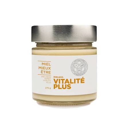Miel Mieux-Être Vitalité Plus - 275 g - Miel & Co