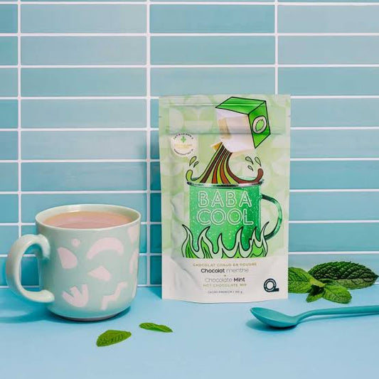 Chocolat chaud en poudre - menthe - Baba Cool