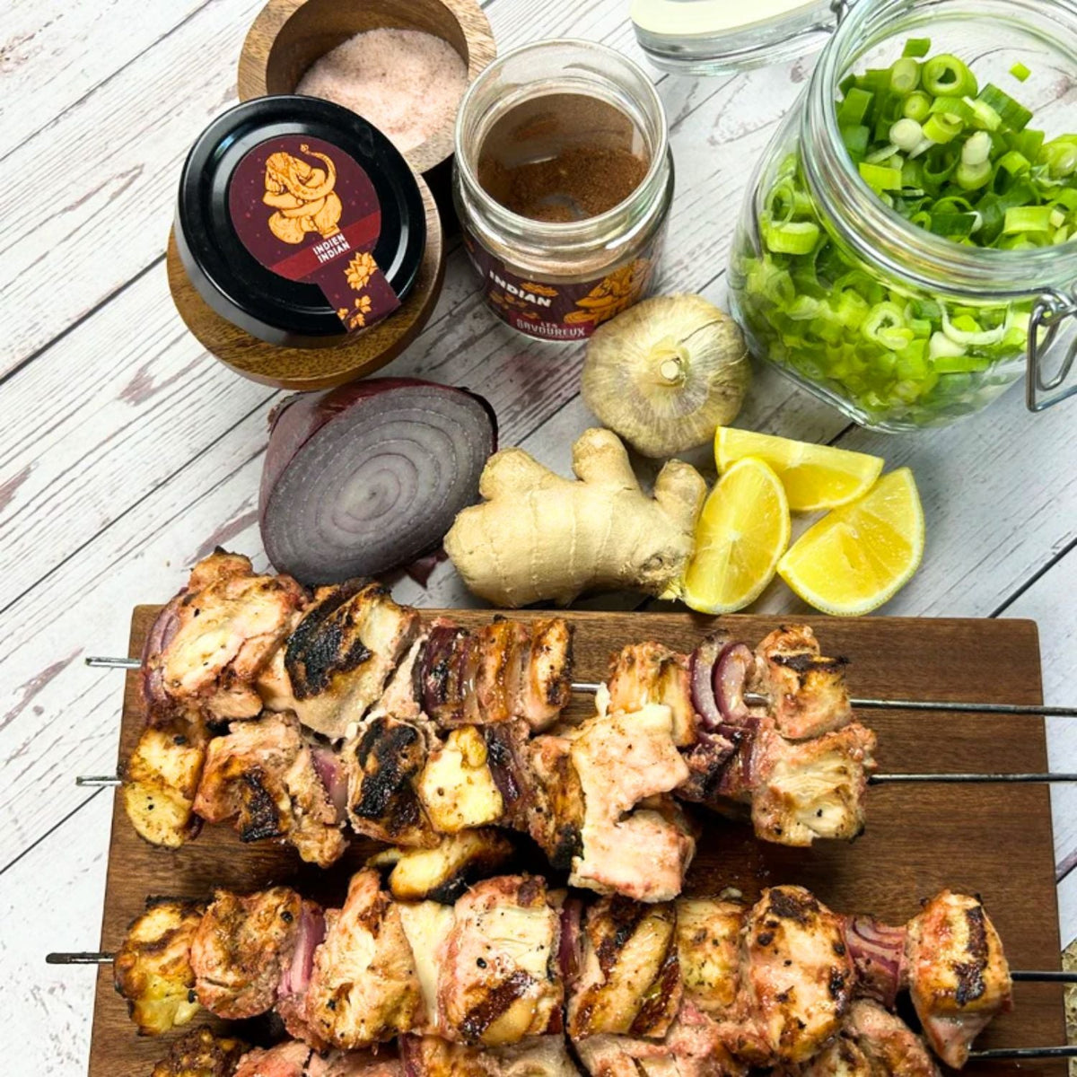 Épices sans sucre Les Savoureux - indien biologique