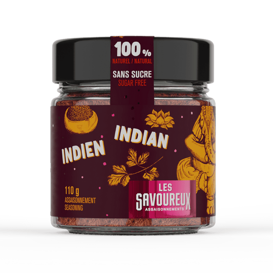 Épices sans sucre Les Savoureux - indien biologique