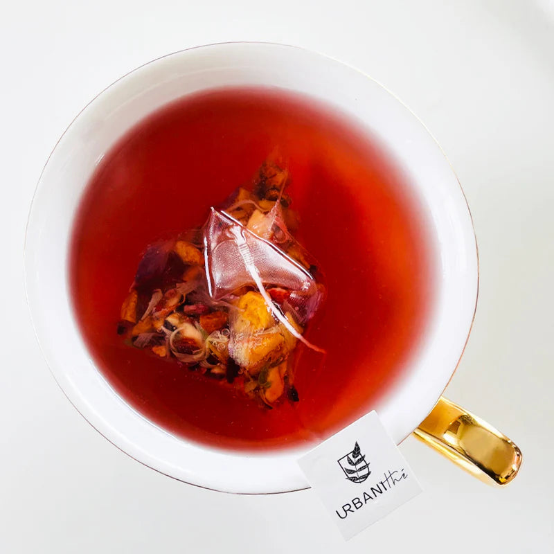 Tisane La belle framboise - urbanithé - 9 sachets