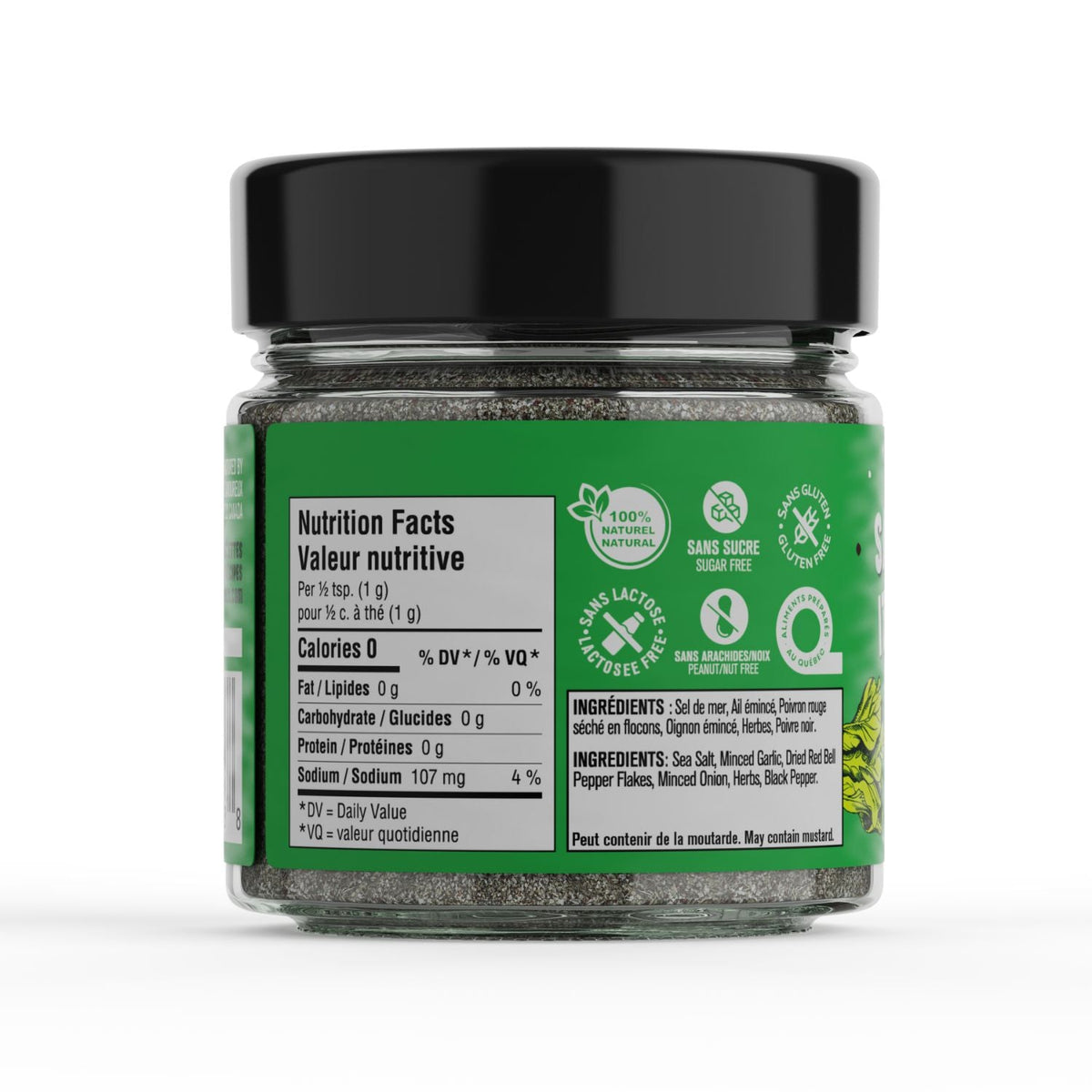 Épices sans sucre Les Savoureux - salade italienne