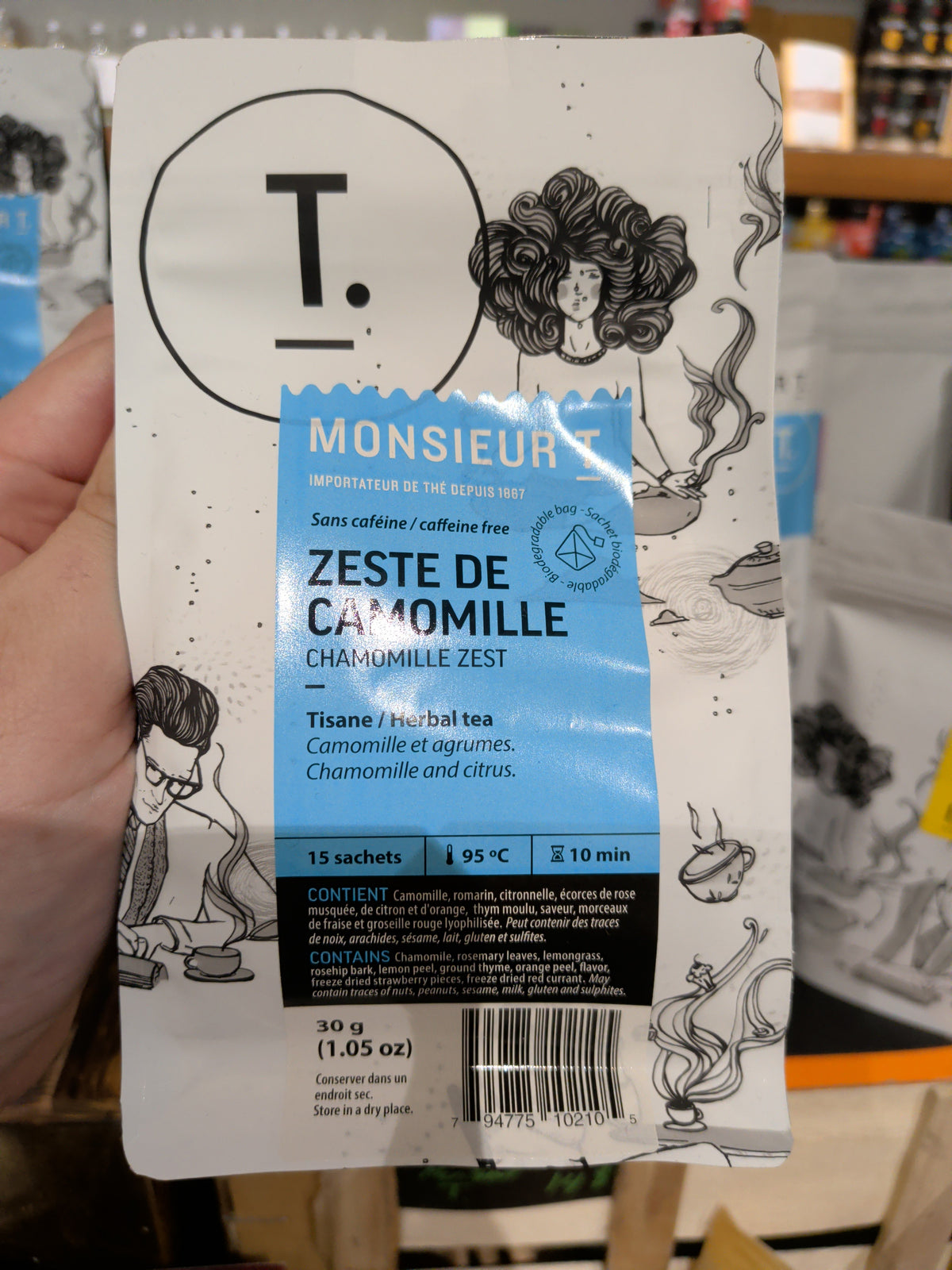 Thé / Tisane - Monsieur T. (15 sachets)