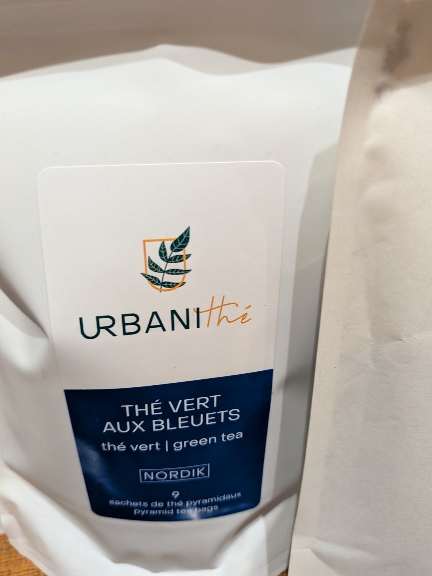 Thé Urbanithé (saveurs variées - en sac de 9 sachets ou en vrac de 50 g)