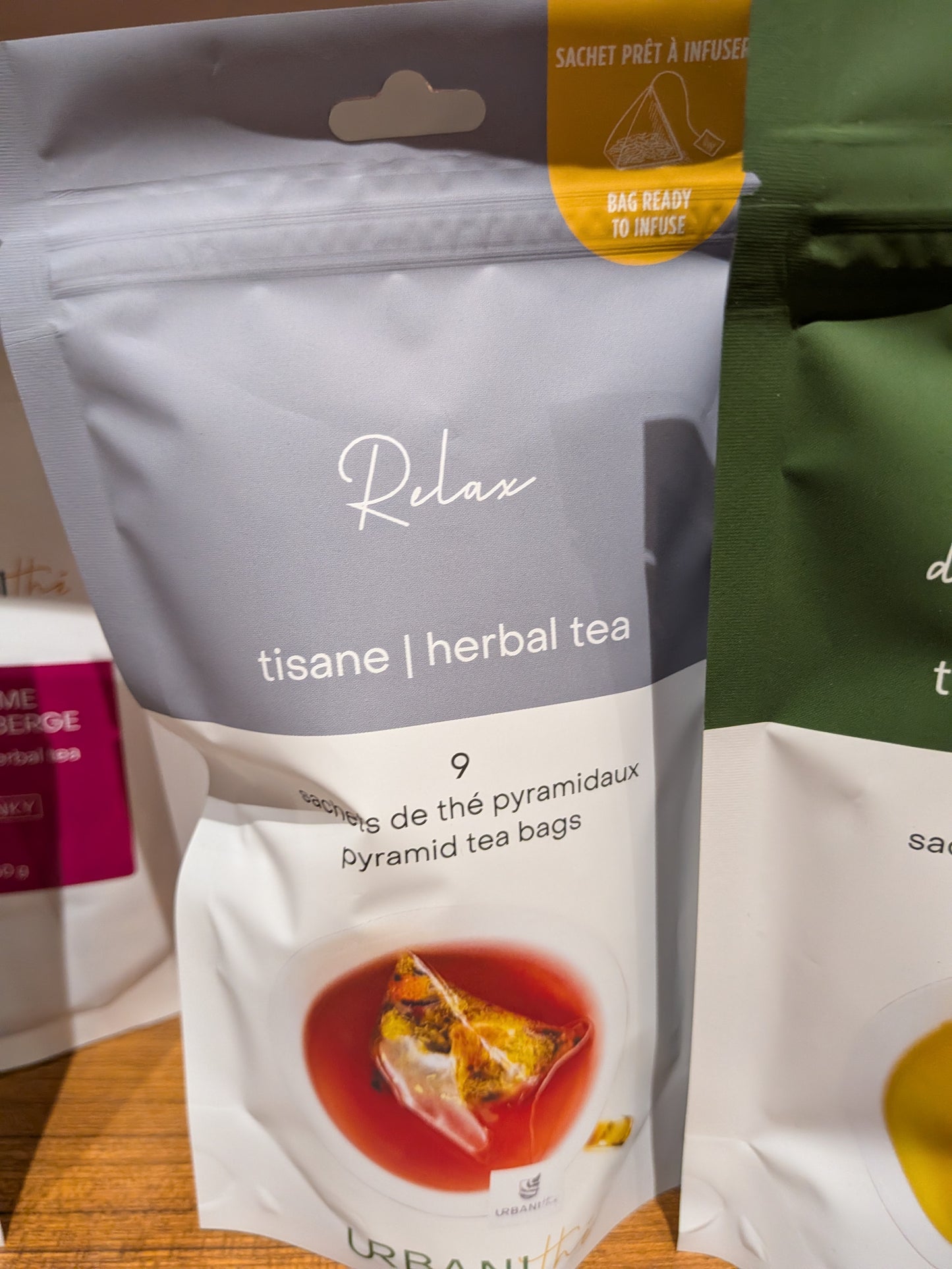 Tisanes Urbanithé (9 sachets - OU - 50 g en vrac)