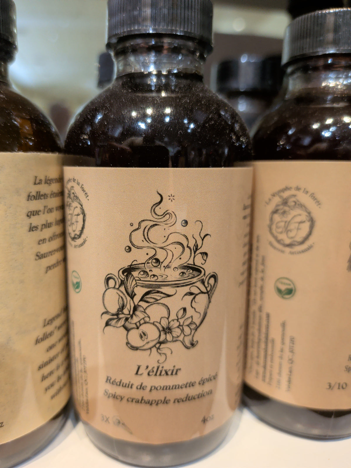 Sauces piquantes Nymphe de la forêt