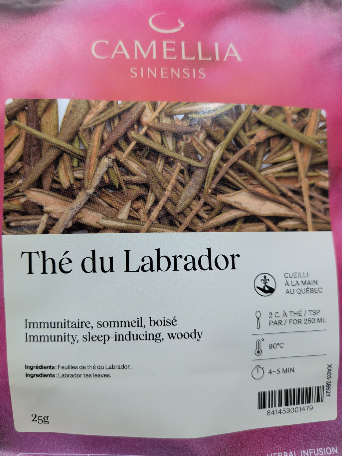 Tisane Camellia Sinensis (collection locale OU sans caféine)