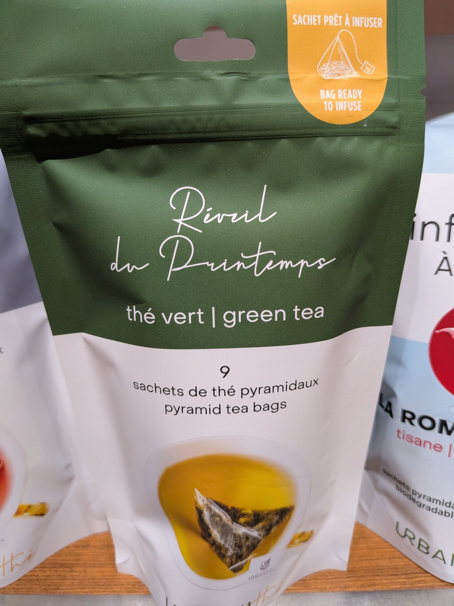 Thé Urbanithé (saveurs variées - en sac de 9 sachets ou en vrac de 50 g)