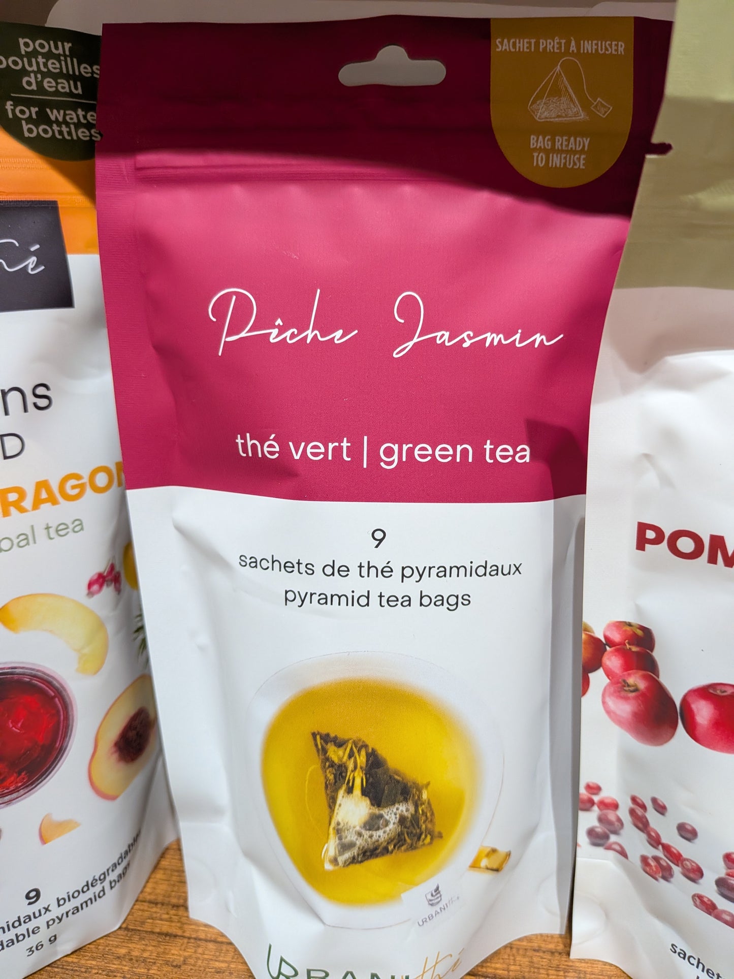 Thé Urbanithé (saveurs variées - en sac de 9 sachets ou en vrac de 50 g)