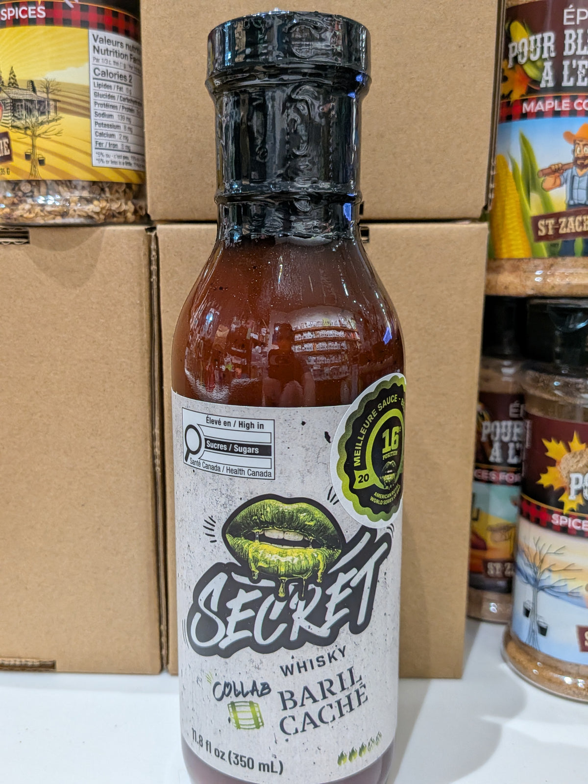 Secret Company Shop - épices et sauce barbecue