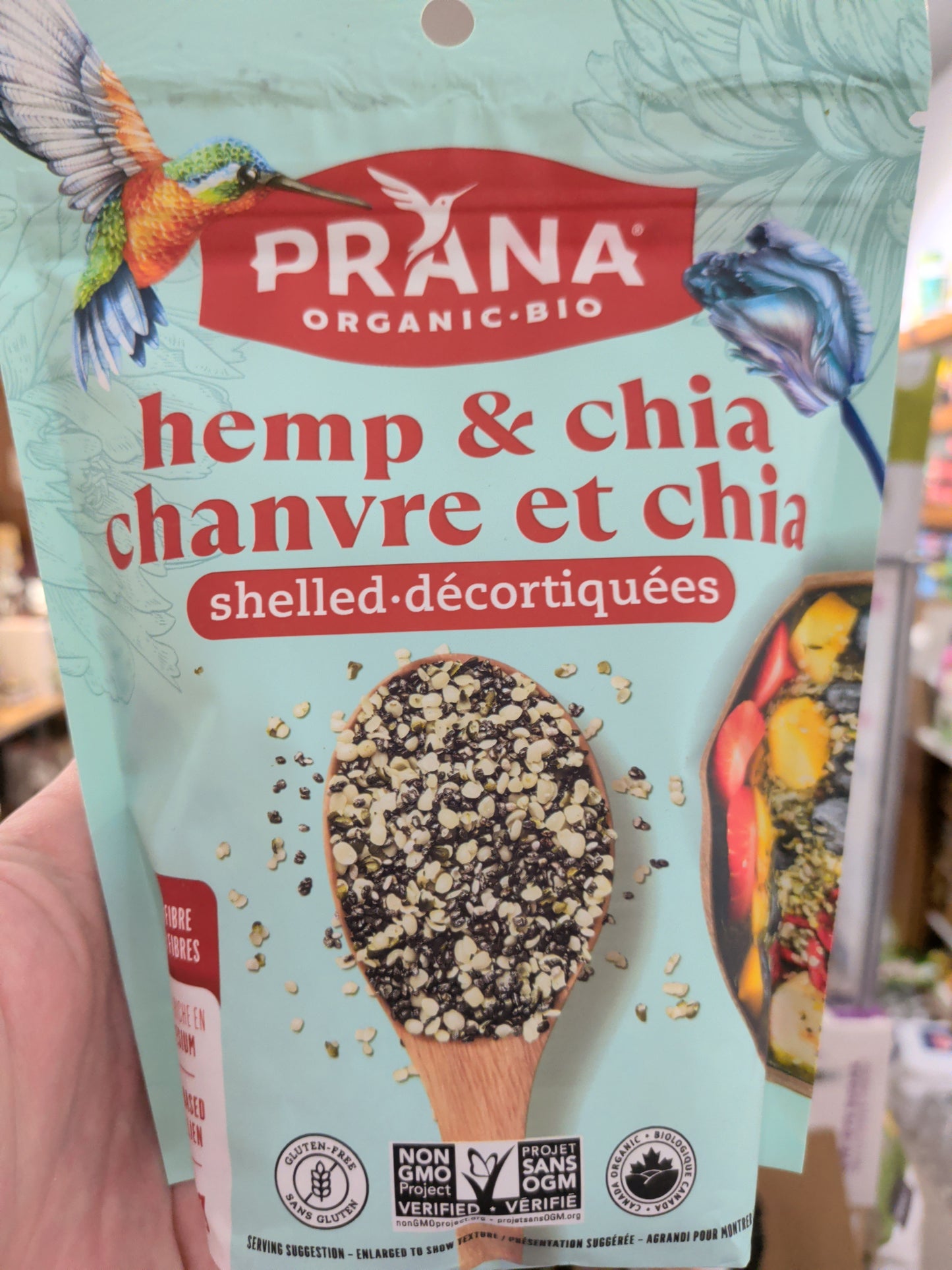 Chanvre et chia PRANA