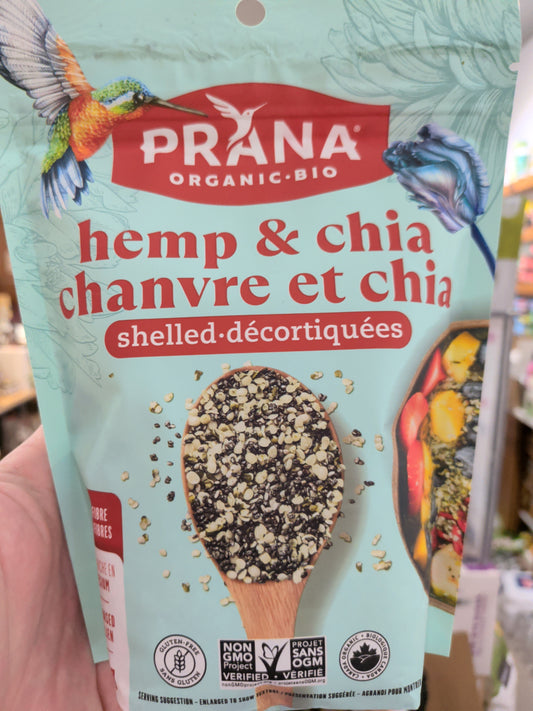 Chanvre et chia PRANA