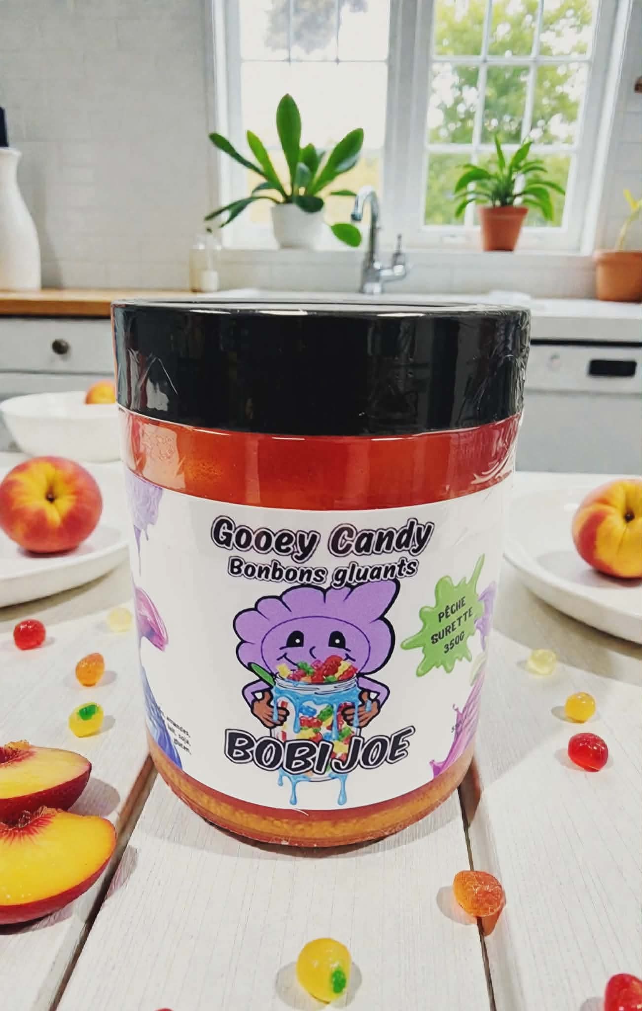 Gooey Candy - Bonbon gluant Pêche surette - 300 g - tel que vu sur Tik Tok