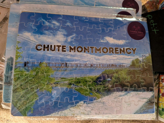 Casse-tête Canada/Québec - 80 morceaux 4"*6"