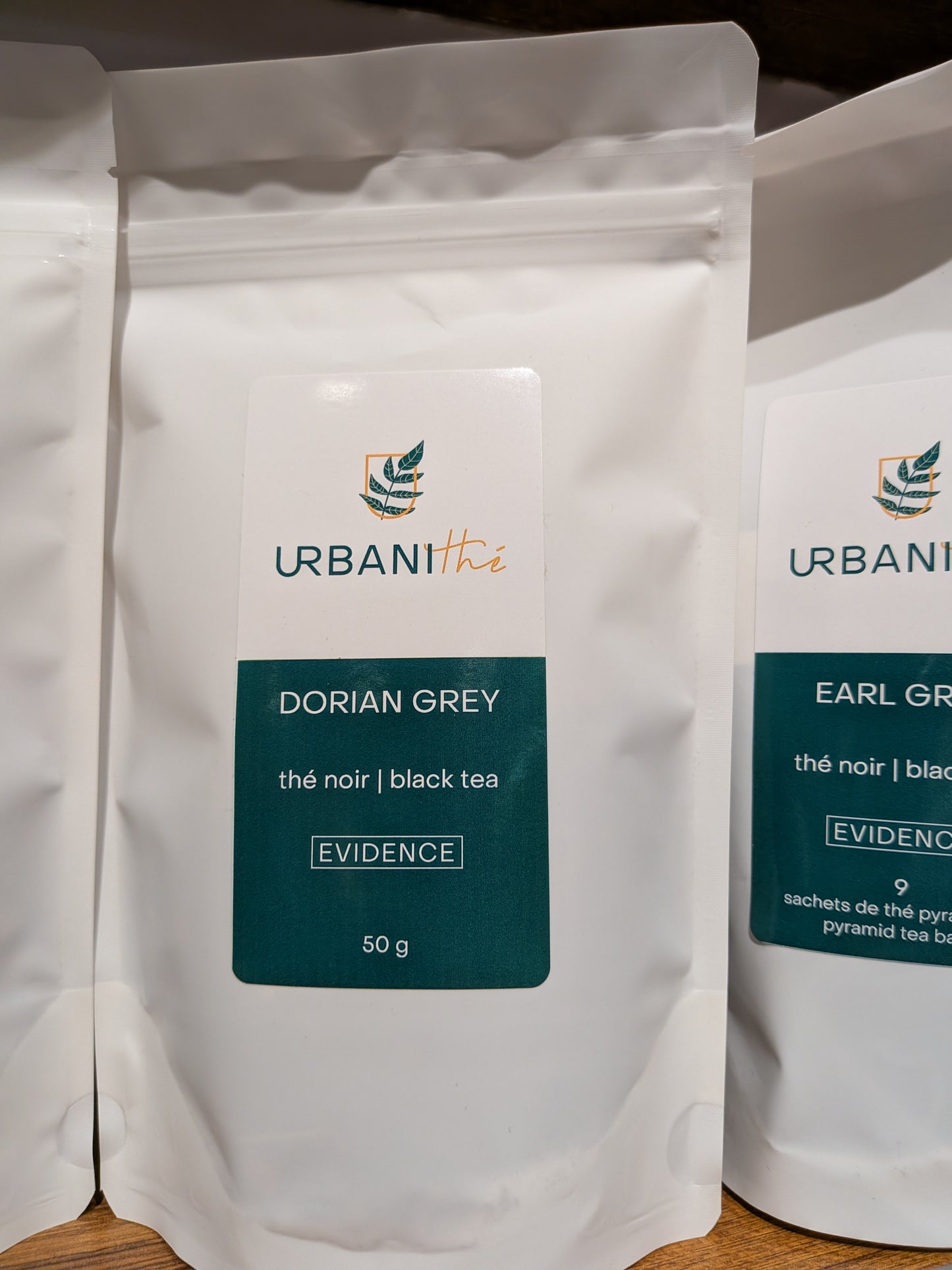 Thé Urbanithé (saveurs variées - en sac de 9 sachets ou en vrac de 50 g)