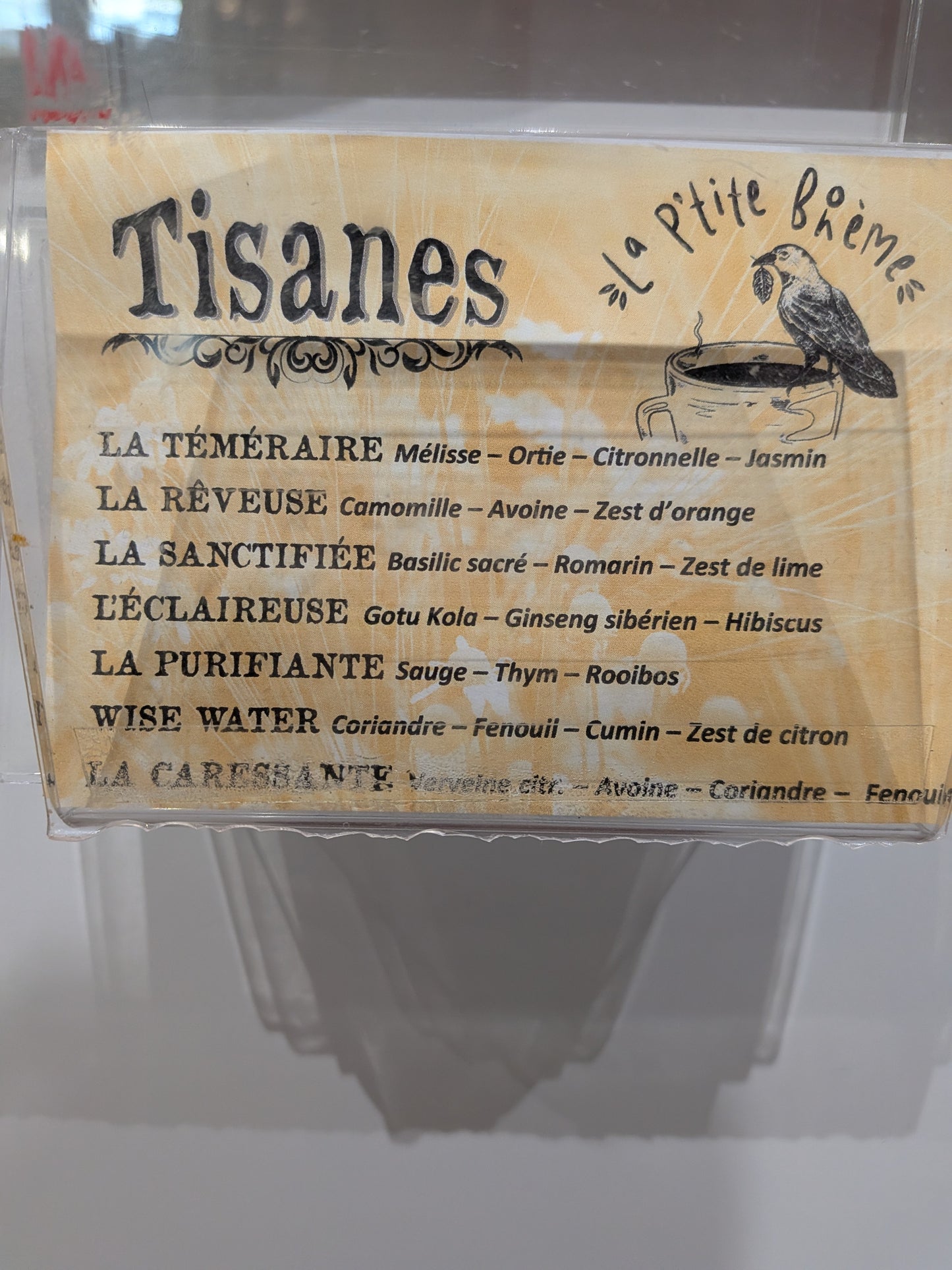 Tisane - La p'tite bohème