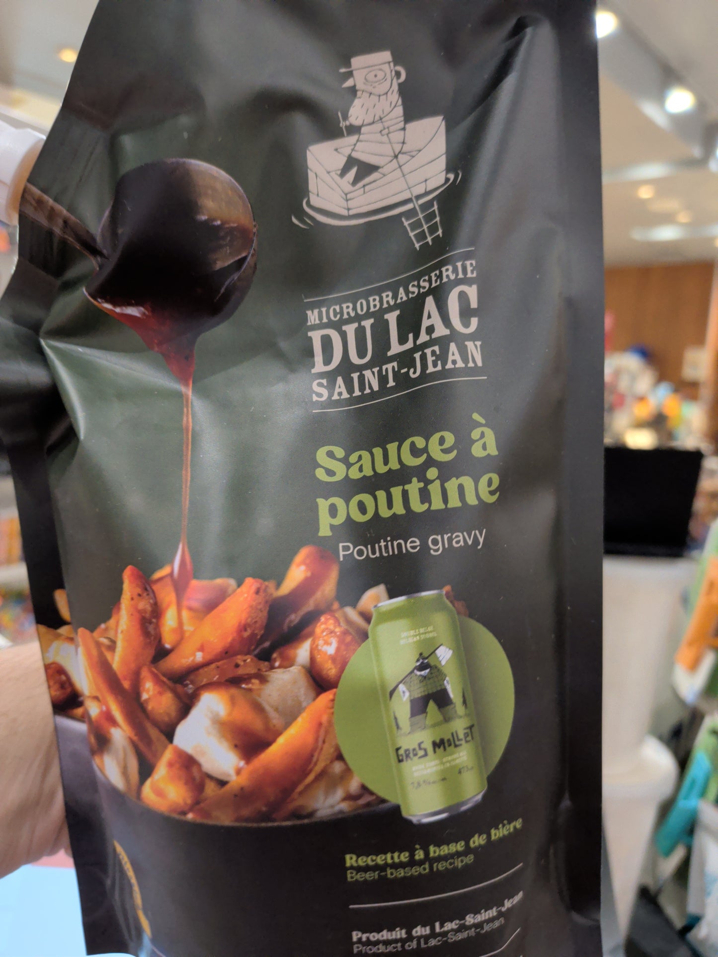Sauce à Poutine à base de bière - microbrasserie du lac Saint-Jean