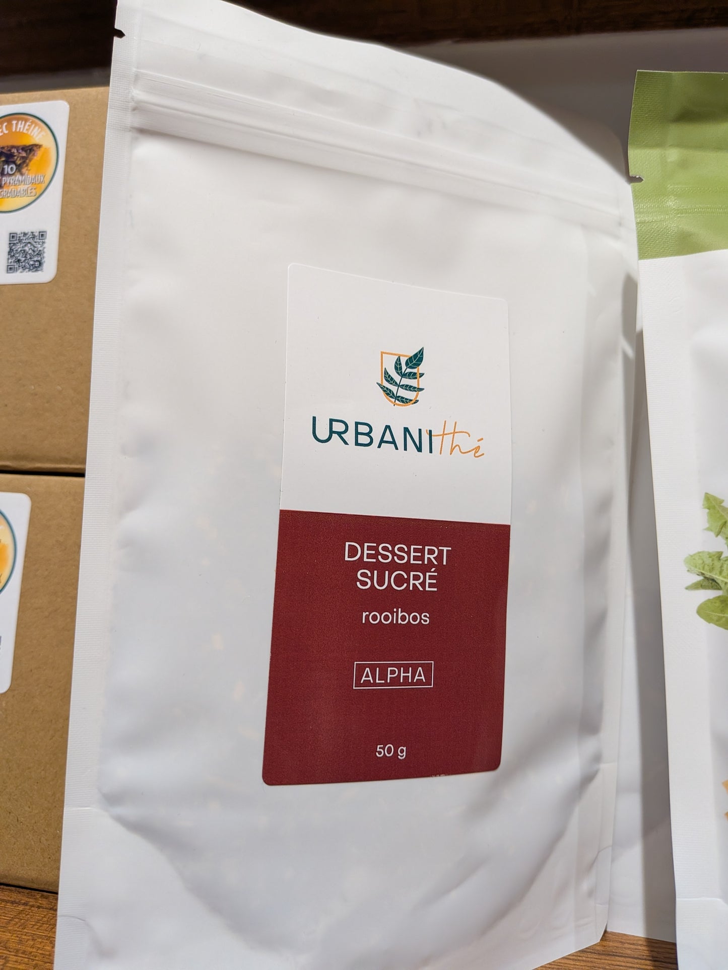 Tisanes Urbanithé (9 sachets - OU - 50 g en vrac)