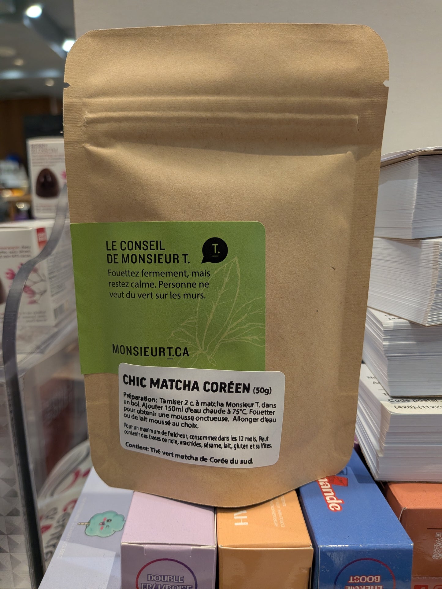 40 formats/saveurs de Matcha