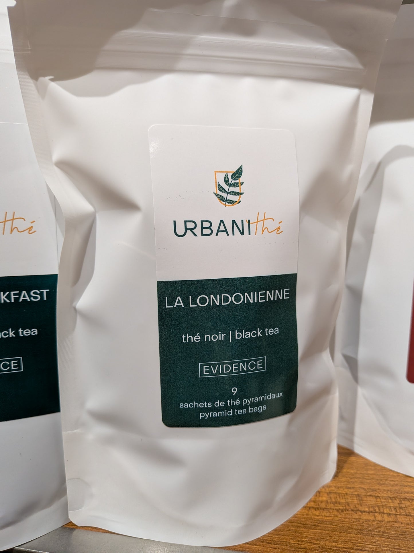 Thé Urbanithé (saveurs variées - en sac de 9 sachets ou en vrac de 50 g)