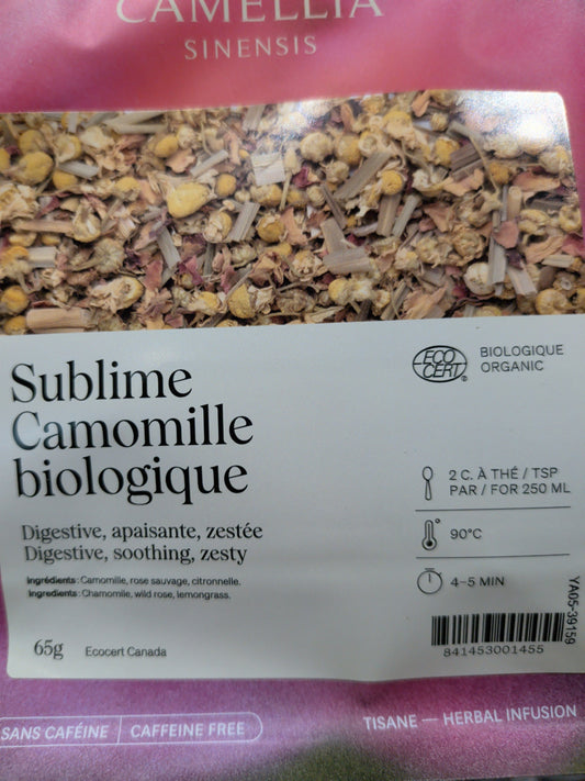 Tisane Camellia Sinensis (collection locale OU sans caféine)
