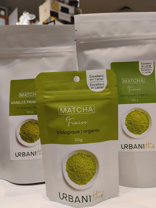 Matcha Fraise 50g Urbanithé