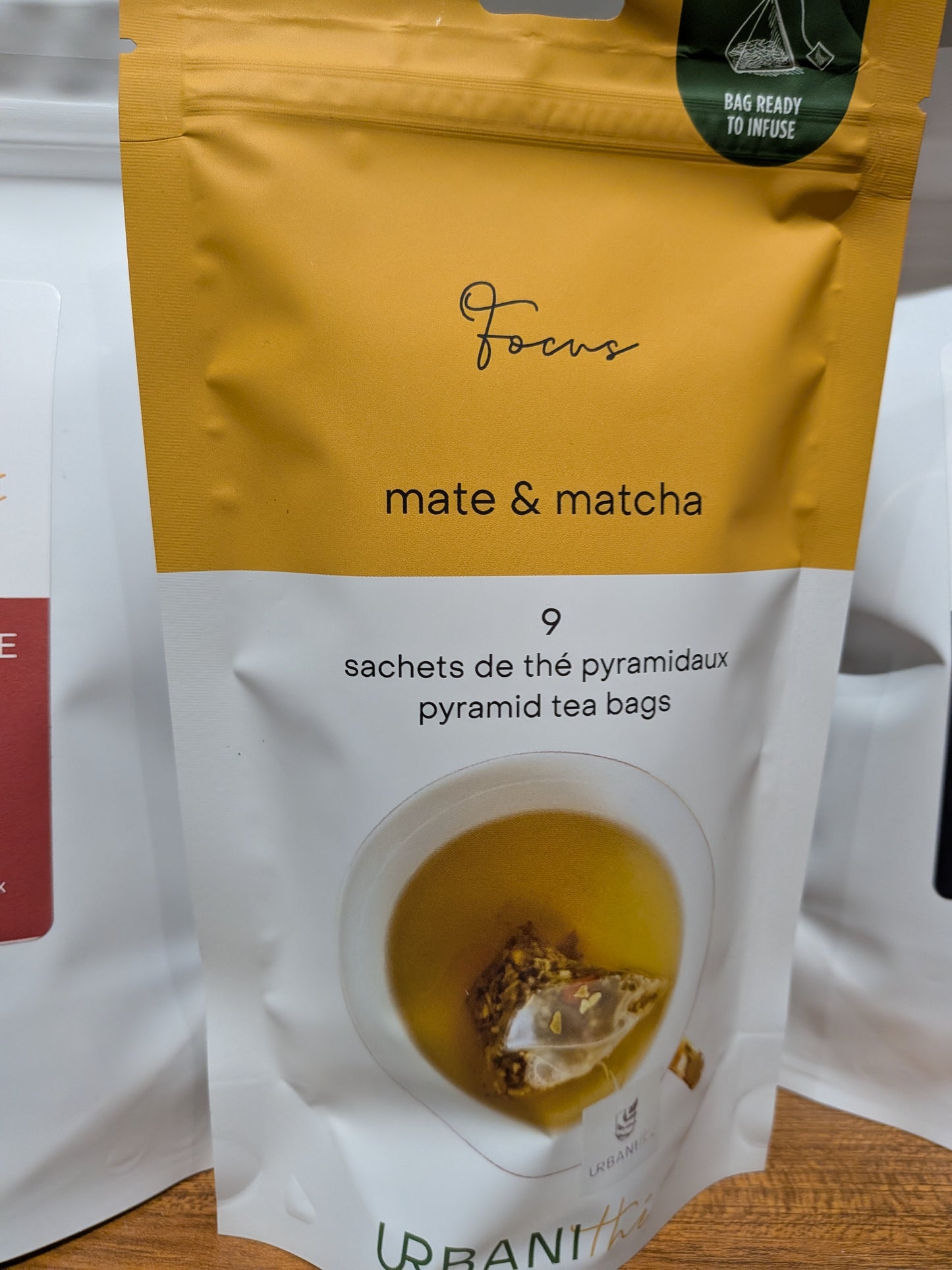 Thé Urbanithé (saveurs variées - en sac de 9 sachets ou en vrac de 50 g)