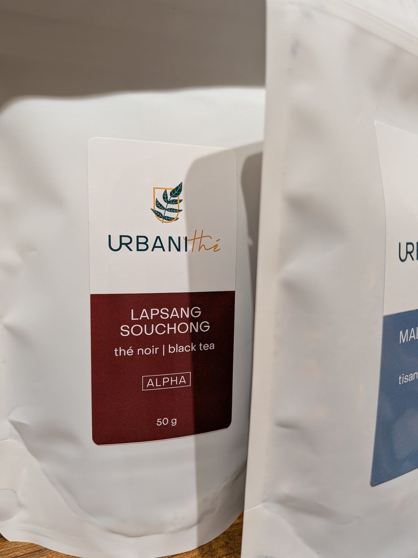Thé Urbanithé (saveurs variées - en sac de 9 sachets ou en vrac de 50 g)