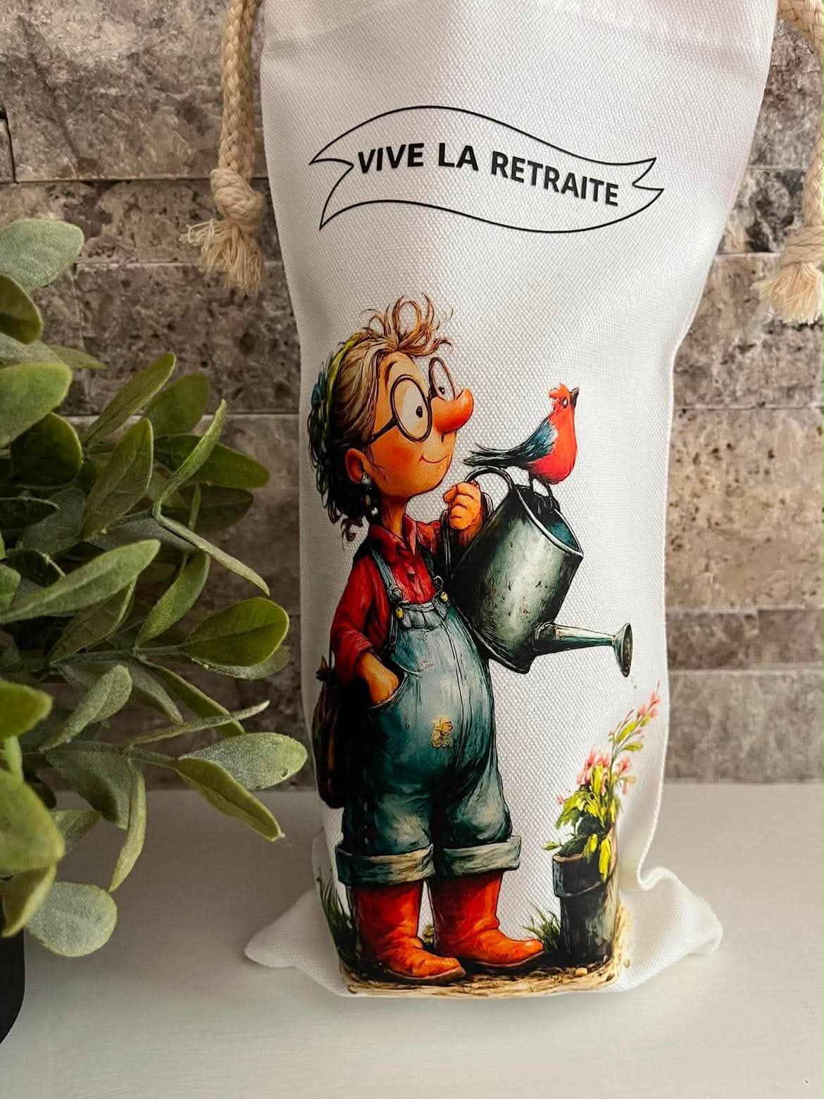 Tabliers, tasse et porte bouteille imprimés sur mesure - Créations p’ART Amour