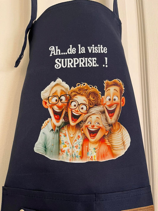Tabliers, tasse et porte bouteille imprimés sur mesure - Créations p’ART Amour