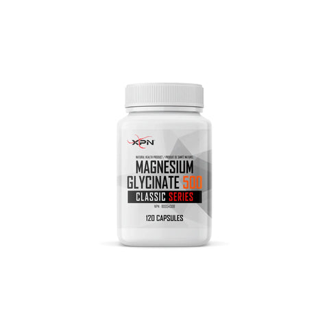 Glycinate de magnésium - métabolise les glucides XPN 120 capsules
