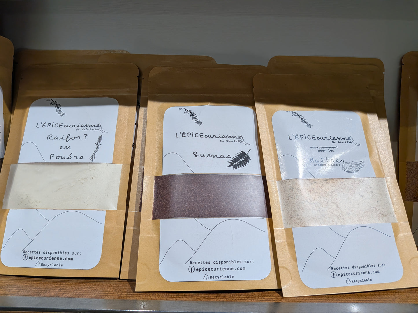Épices ÉpiceCurienne - la disponibilité en boutique peut varier