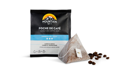 Poches de café - Mountain Coffee Co. (Tel que vu aux Dragons)