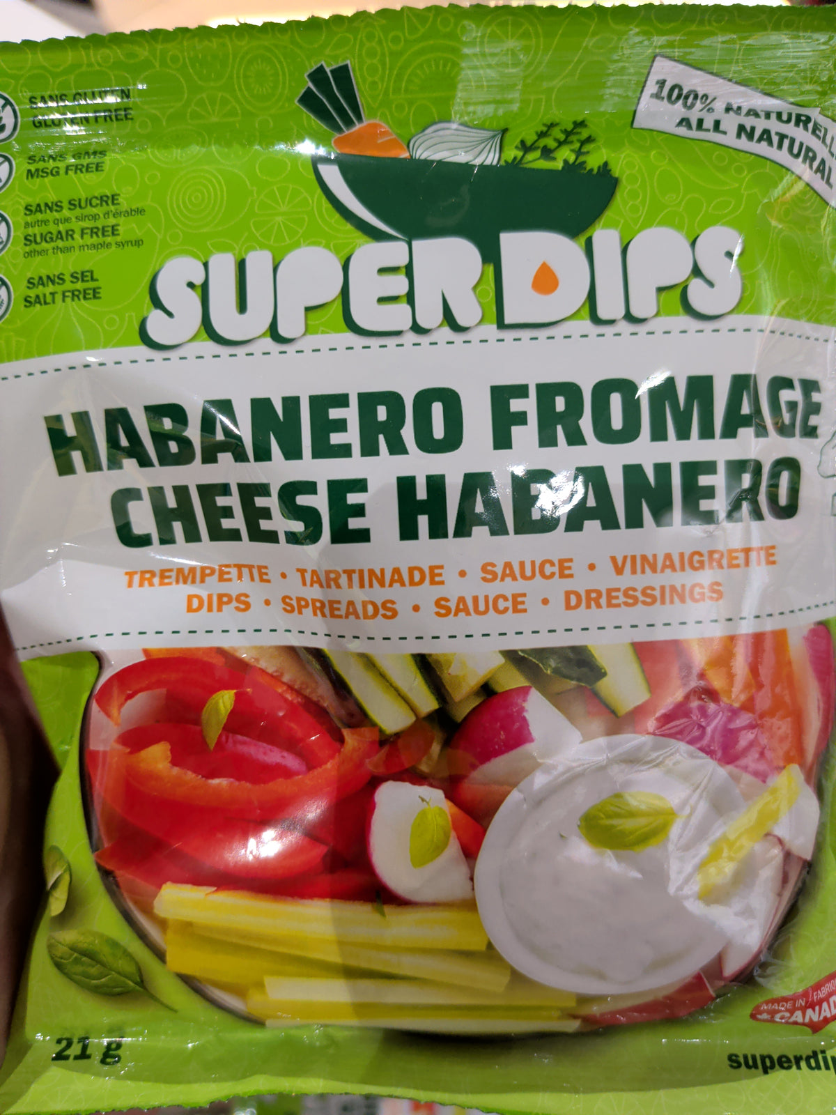 Mélange pour trempette, tartinade, sauce ou vinaigrette - SuperDips (TEL QUE VU DANS L' ŒIL DU DRAGON)