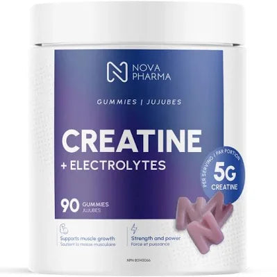 Protéines et créatine - Nova Pharma
