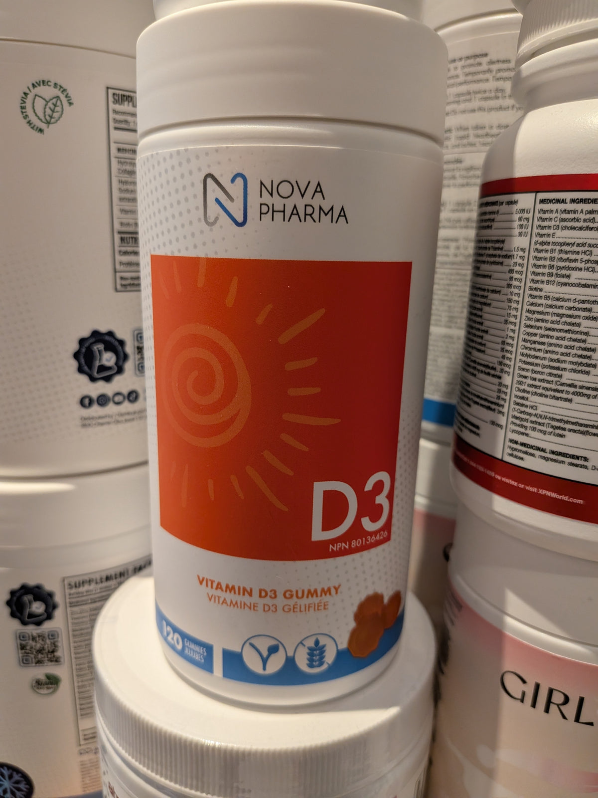 Vitamines et suppléments - Nova Pharma