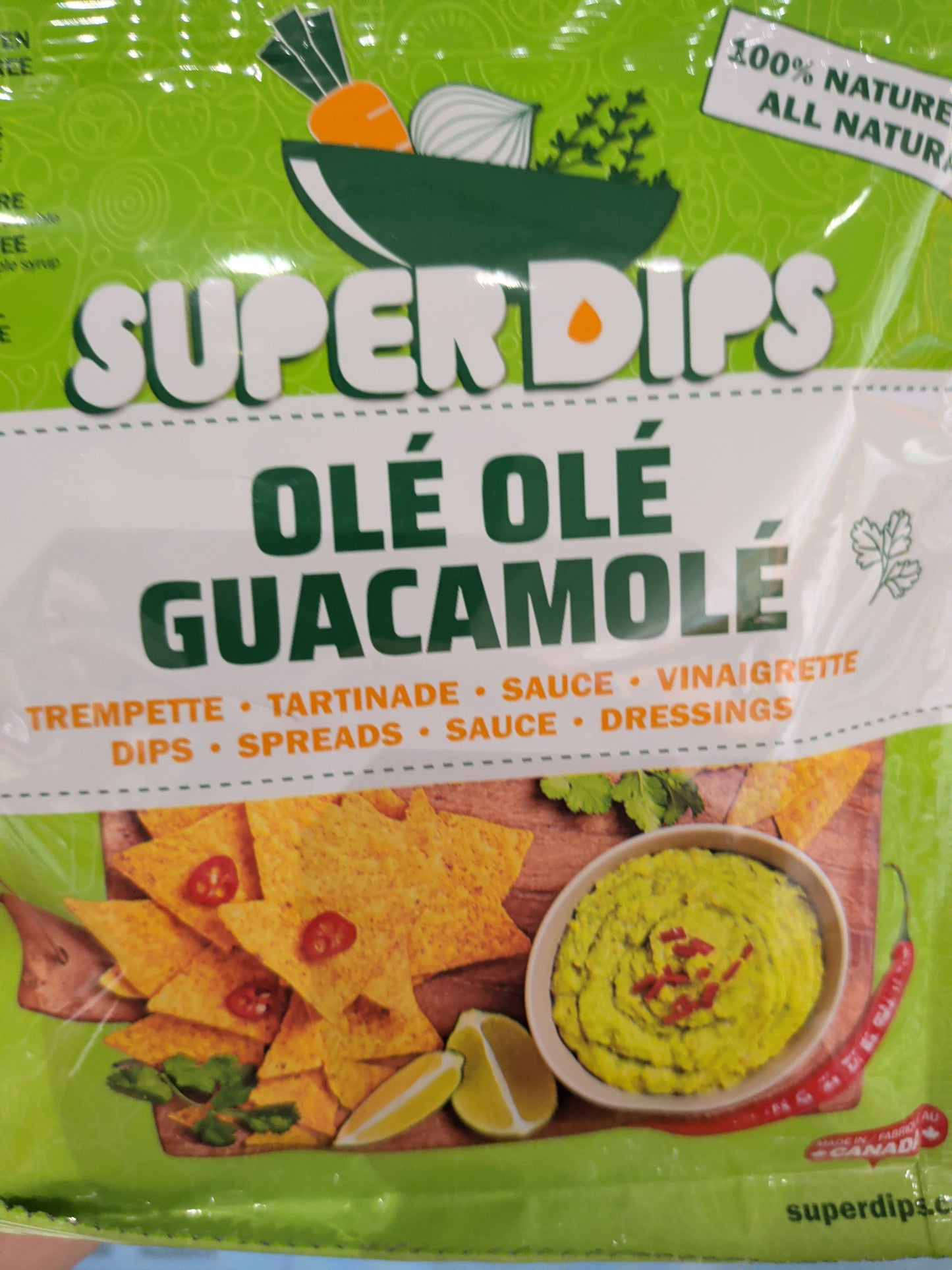 Mélange pour trempette, tartinade, sauce ou vinaigrette - SuperDips (TEL QUE VU DANS L' ŒIL DU DRAGON)