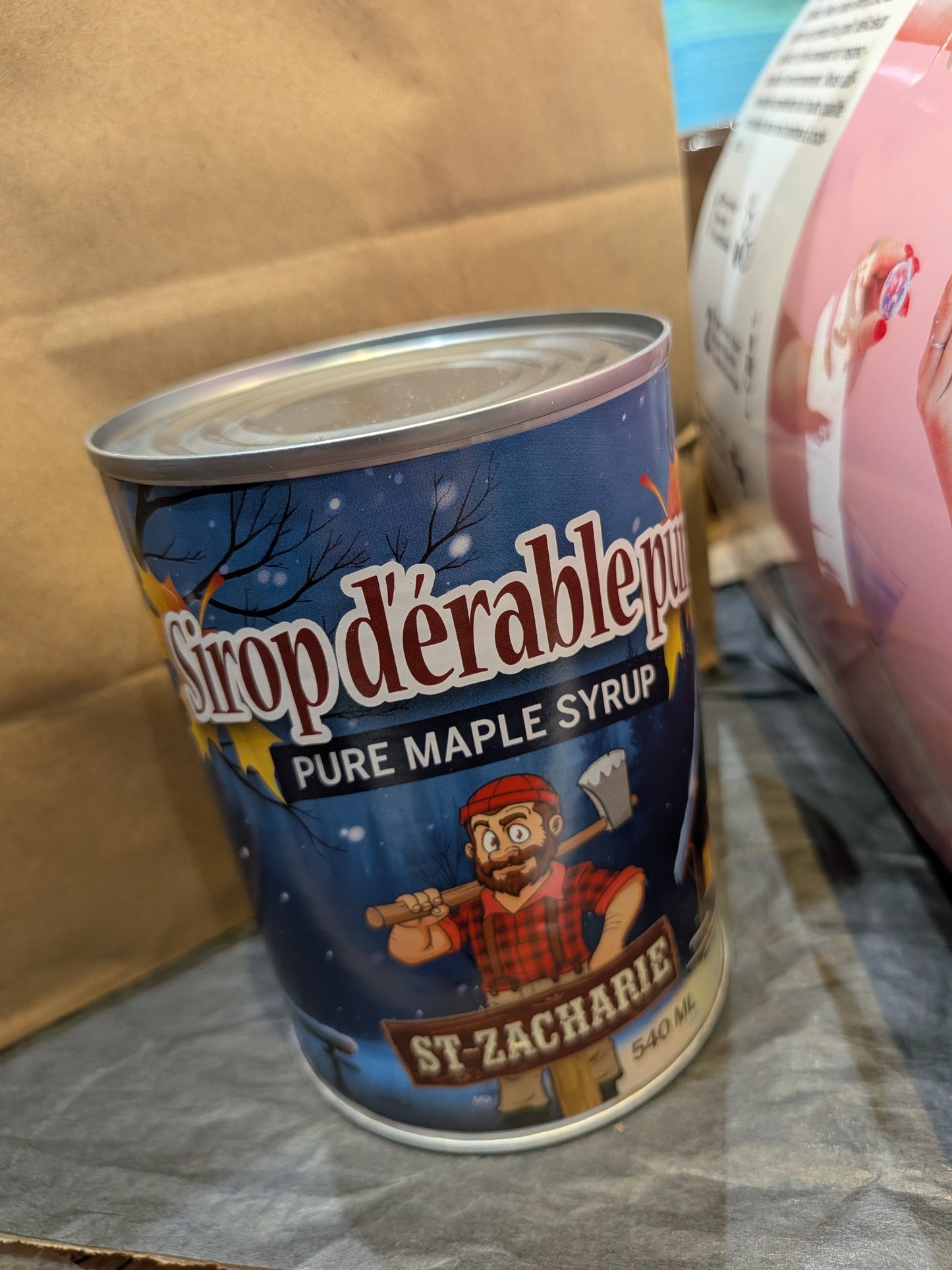 Sirop d'érable pure saint-zacharie