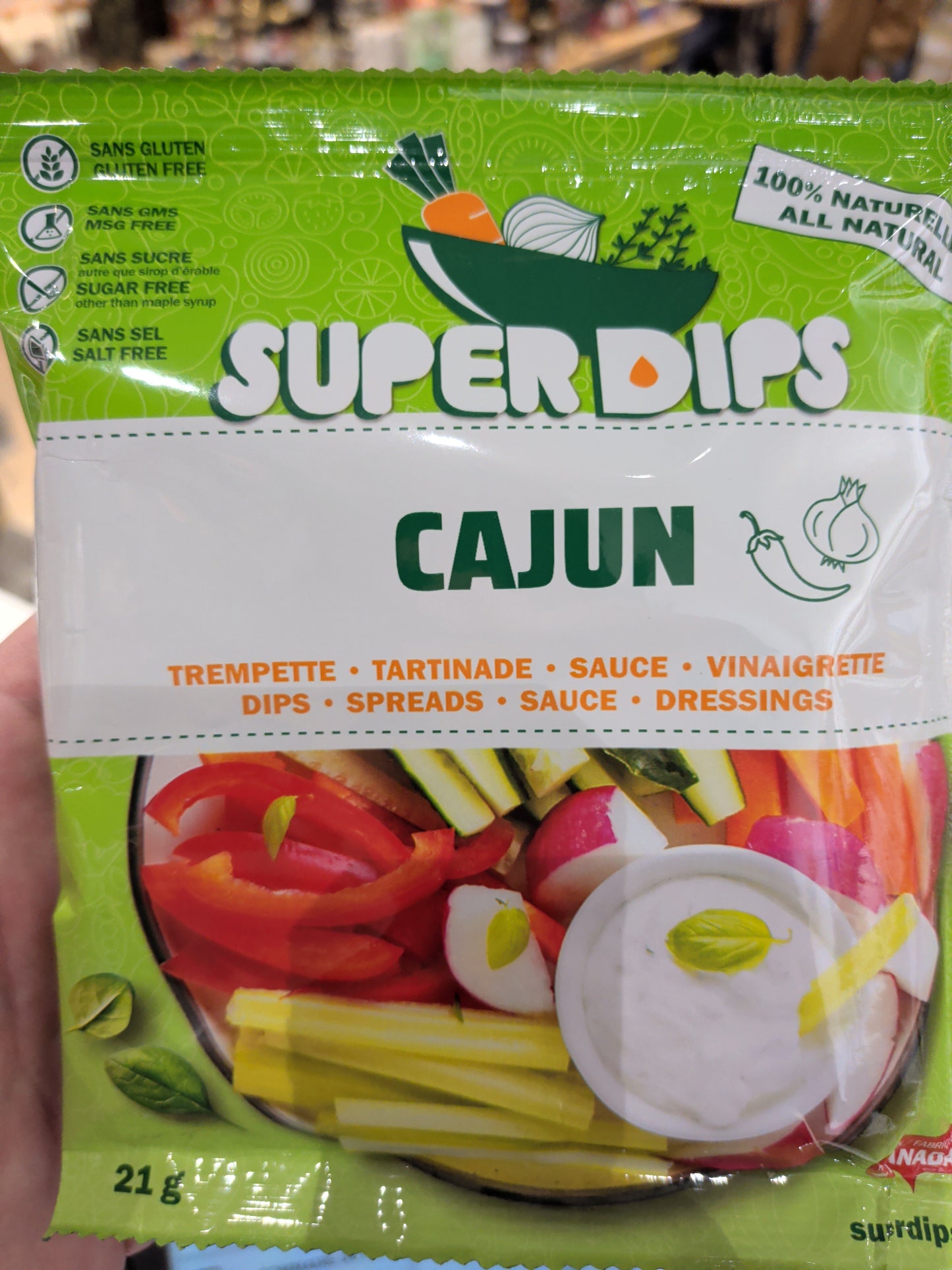 Mélange pour trempette, tartinade, sauce ou vinaigrette - SuperDips (TEL QUE VU DANS L' ŒIL DU DRAGON)