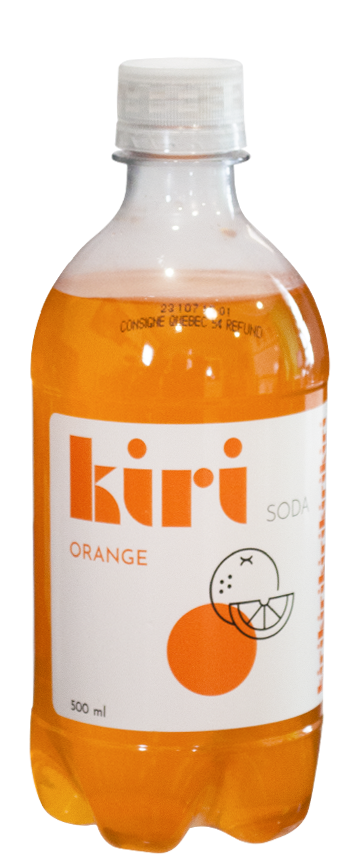 Soda orange Kiri (le prix comprend la consigne)