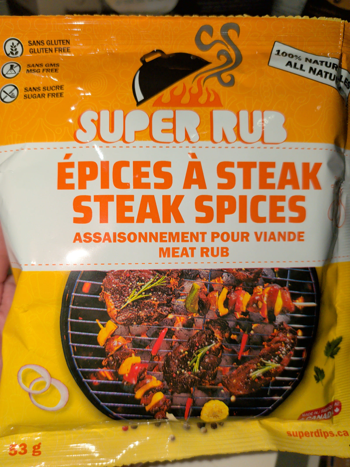 Mélange pour trempette, tartinade, sauce ou vinaigrette - SuperDips (TEL QUE VU DANS L' ŒIL DU DRAGON)