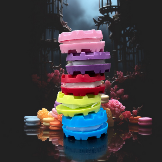 5 savons en forme de mini gaufre François Lambert