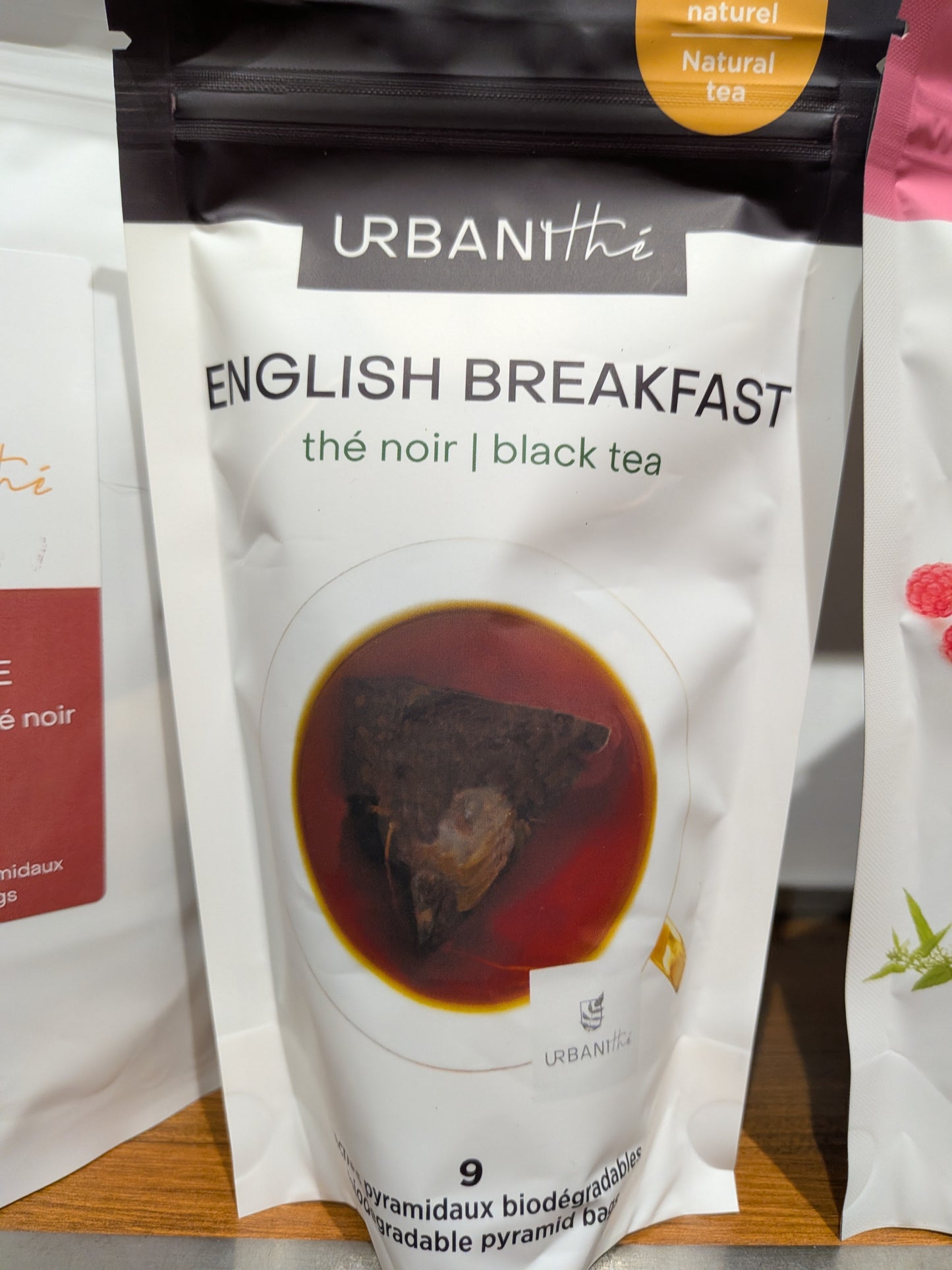 Thé Urbanithé (saveurs variées - en sac de 9 sachets ou en vrac de 50 g)