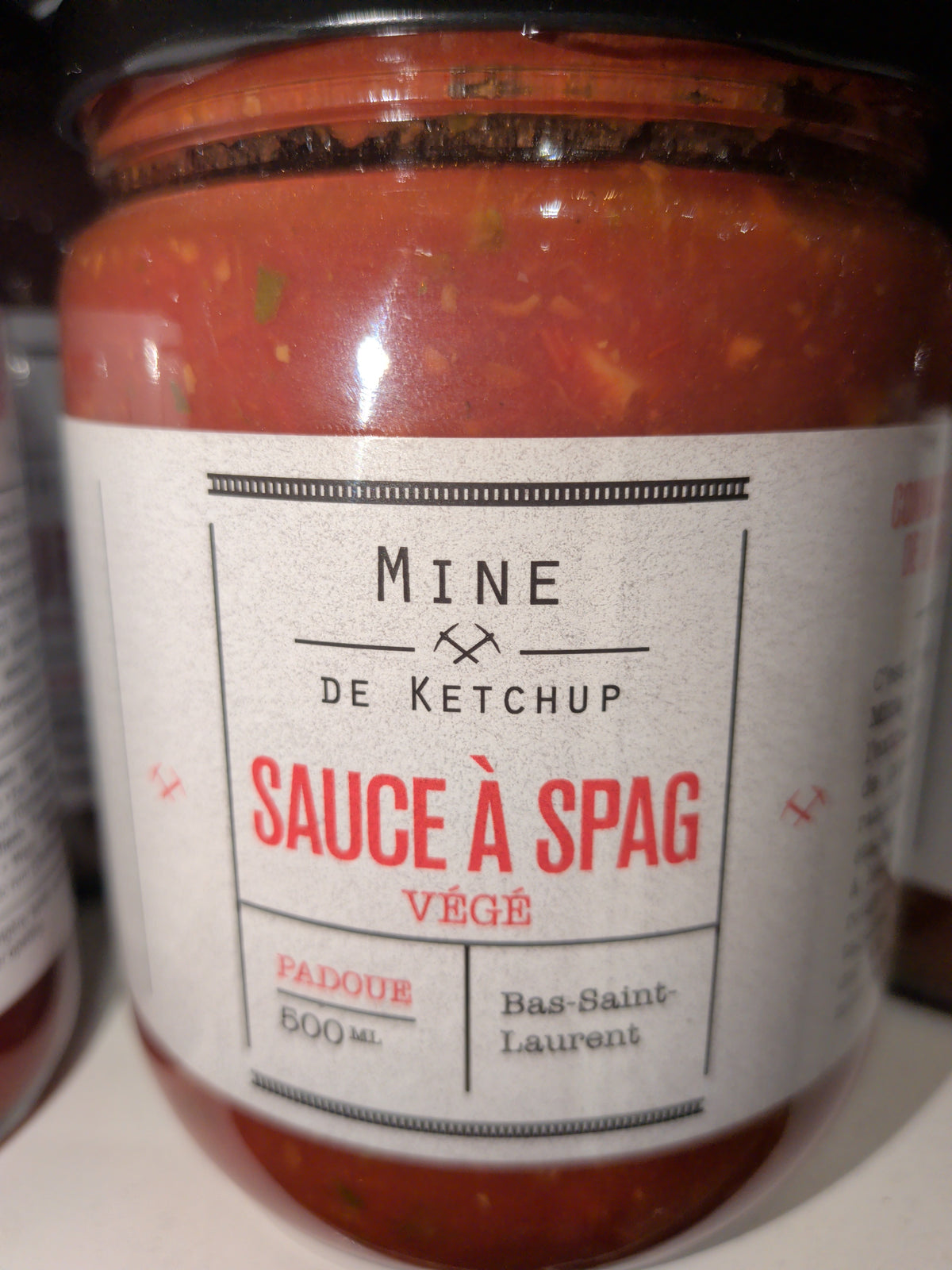 Ketchup et sauces La mine de ketchup