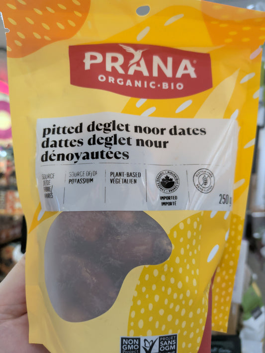 Dattes deglet nour dénoyautées PRANA
