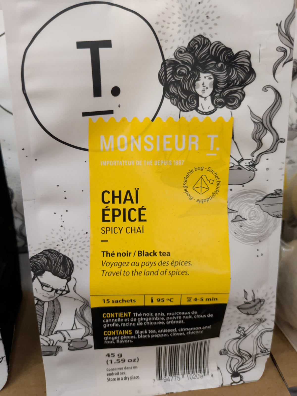 Thé / Tisane - Monsieur T. (15 sachets)