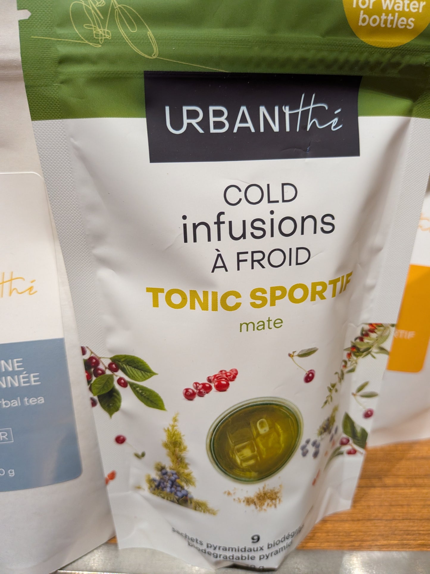 Thé Urbanithé (saveurs variées - en sac de 9 sachets ou en vrac de 50 g)