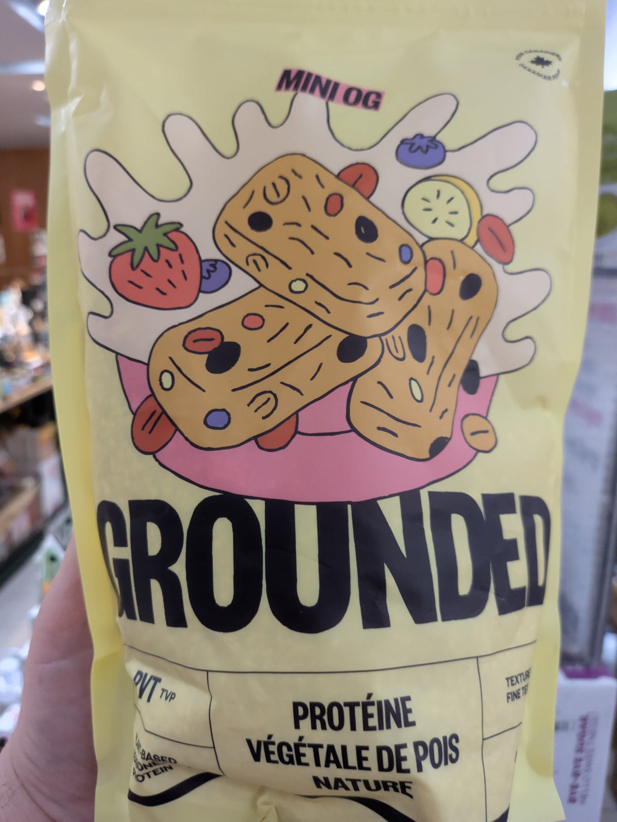 Protéine végétale de pois GROUNDED