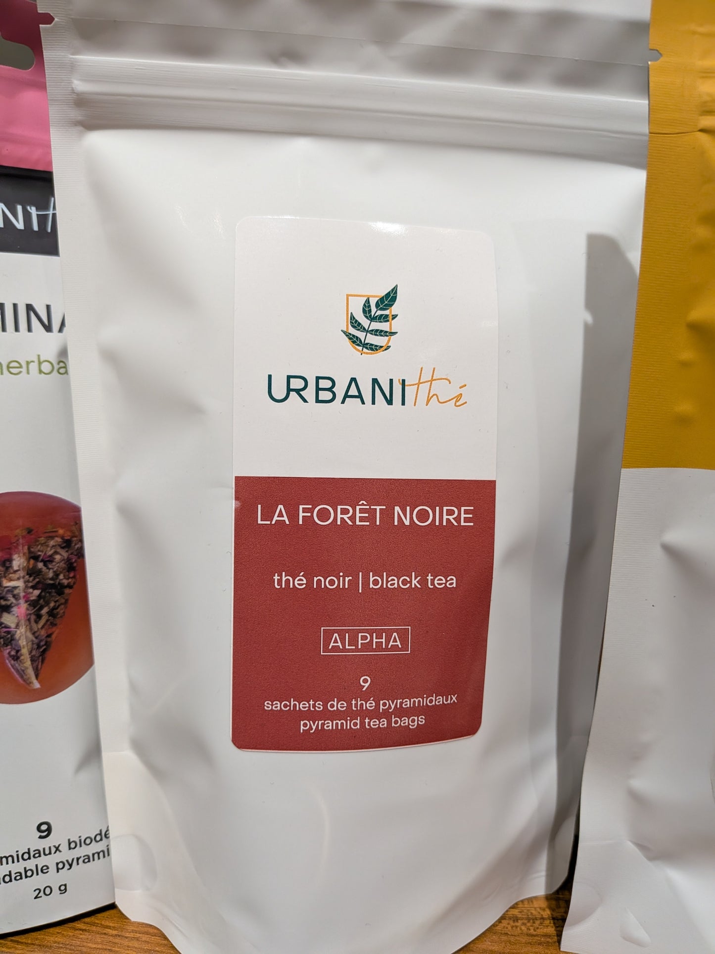 Thé Urbanithé (saveurs variées - en sac de 9 sachets ou en vrac de 50 g)